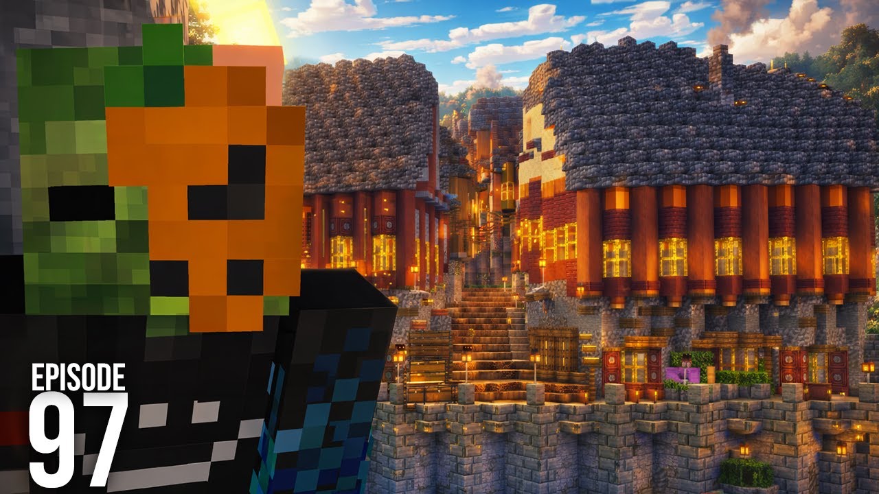 I Built a Medieval Harbor in Minecraft