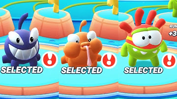 Om Nom: Run - Who Is Faster ? Boo vs Lick vs Super Nom