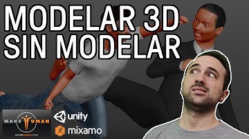 Cómo crear personajes 3D sin saber modelar, fácil y rápido | Unity 3D