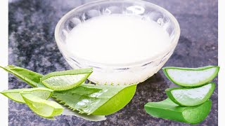 JINSI YA KUTENGENEZA ALOE VERA GEL Nyumbani. FAIDA ZA ALOVERA