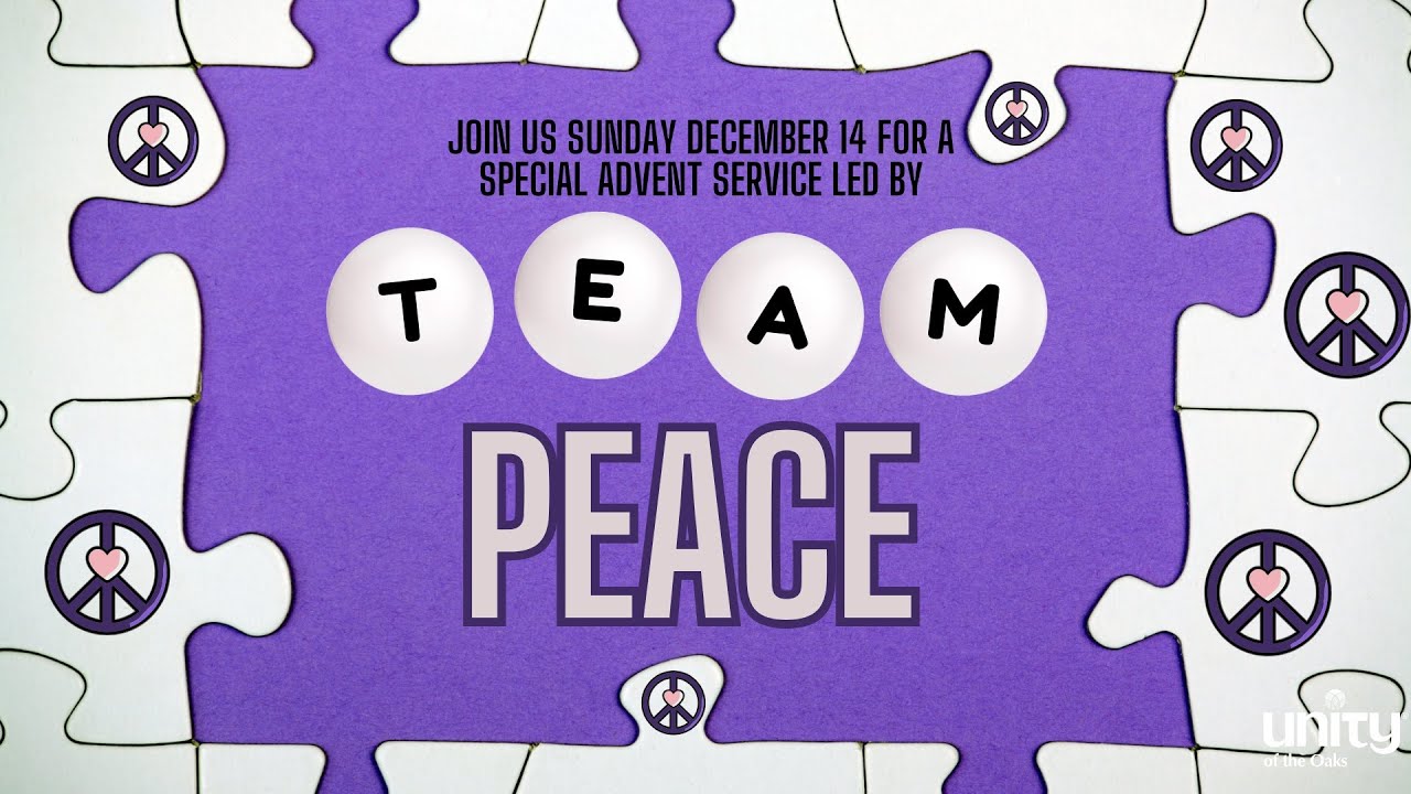 12/14/25 ~ Team Peace Sunday