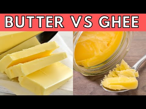 Video: Unterschied Zwischen Ghee Und Butter
