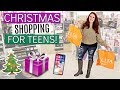 CHRISTMAS SHOPPING FOR OUR TEEN DAUGHTERS!