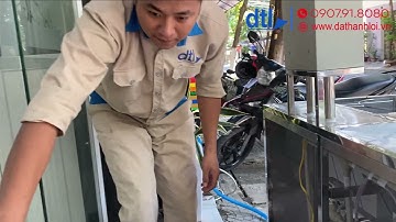 Hướng dẫn lắp đặt máy rửa vỏ bình nước 20 lít