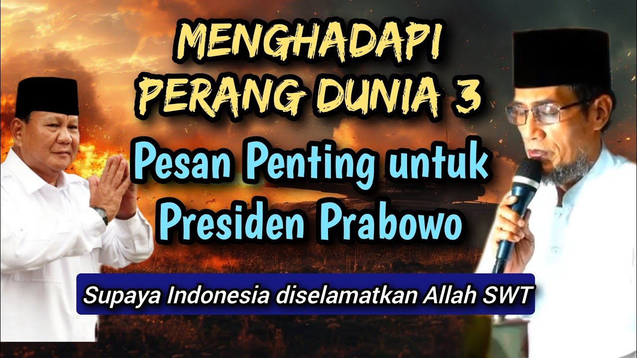 Gus Mukhlason Rosyid💥 Pesan penting untuk Presiden Prabowo