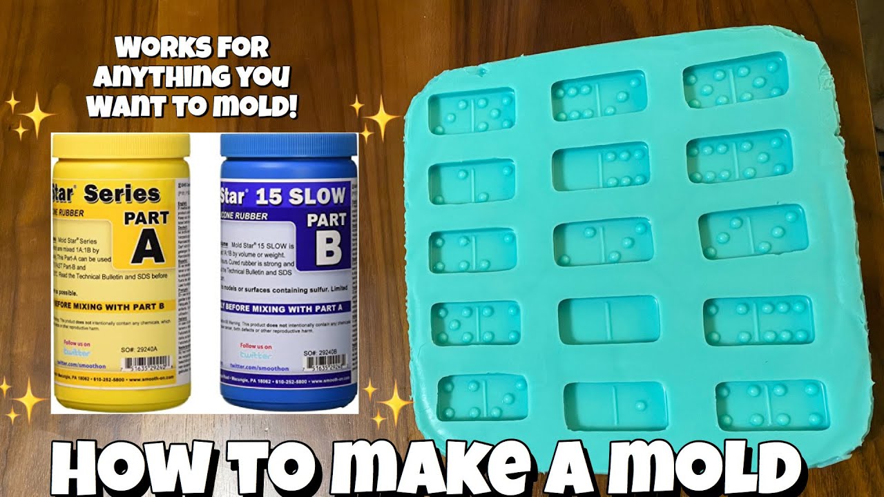 How to Make a Silicone Mold for Wax Melts, Jesmonite, Resin and