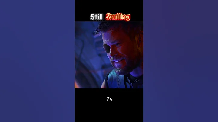 Thor lost everything thing but still smiling || Avengers #marvel #thor #shorts