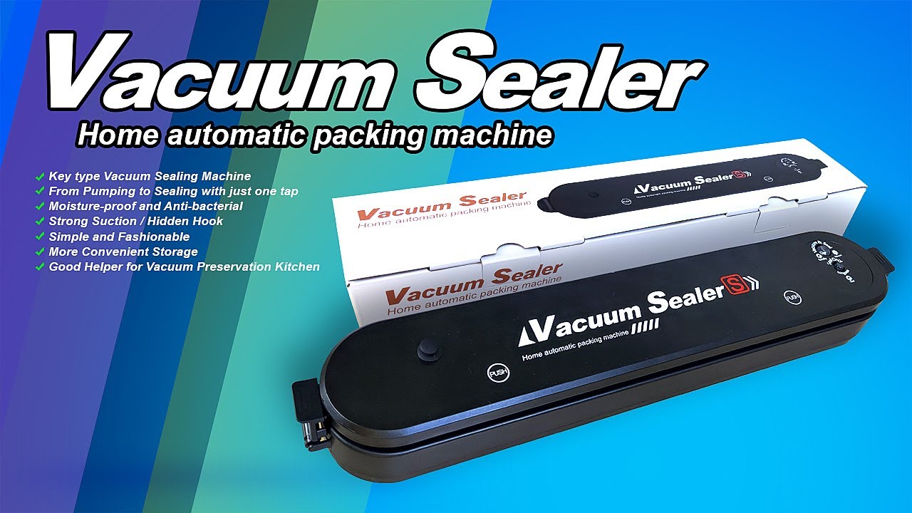 HOW TO USE VACUUM SEALER BLACK NEW YouTube