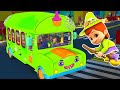 Halloween Wheels On The Bus Scary Nursery Rhyme for Kids