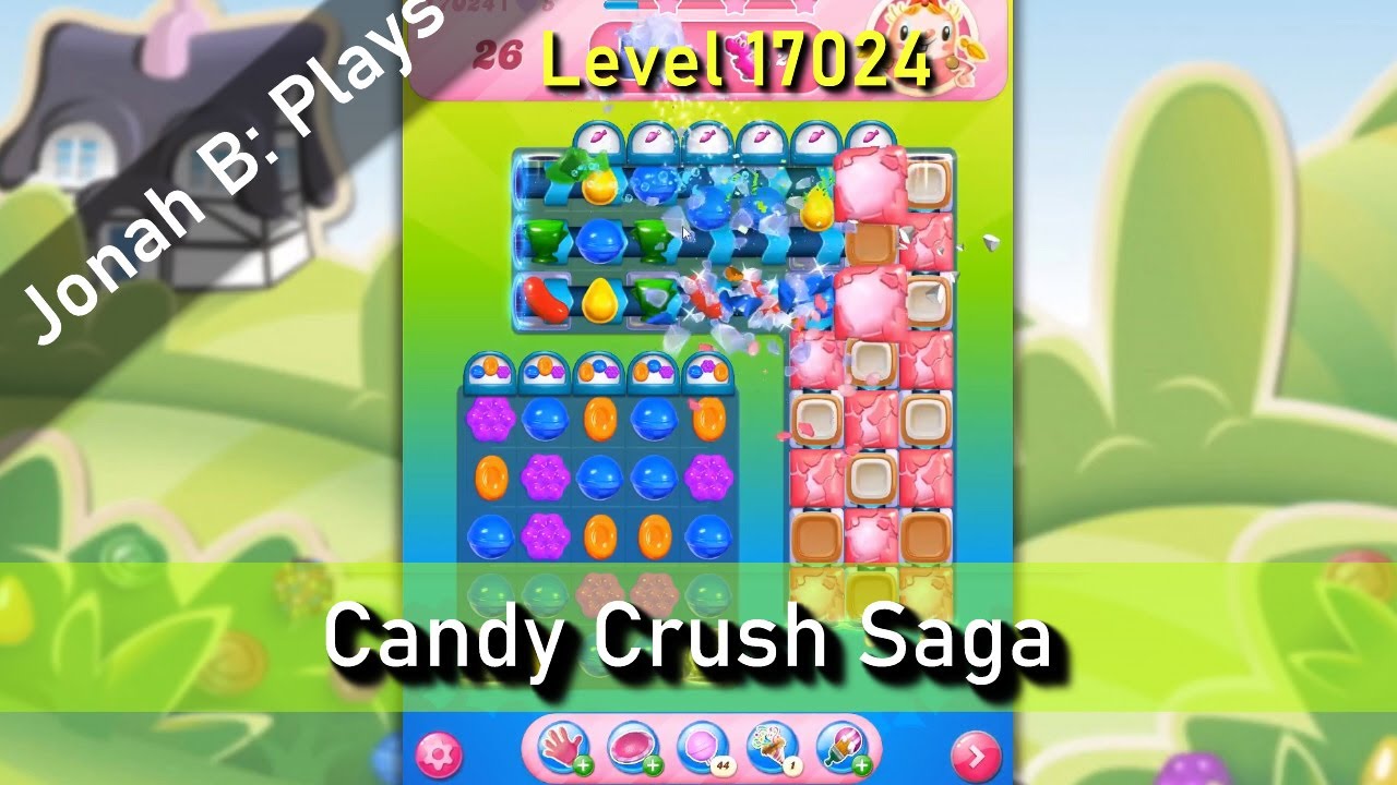 Candy Crush Saga Level 17024 - YouTube