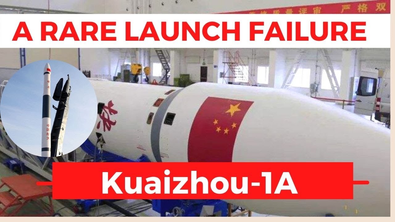 Chinese Kuaizhou-1A rocket launch fails