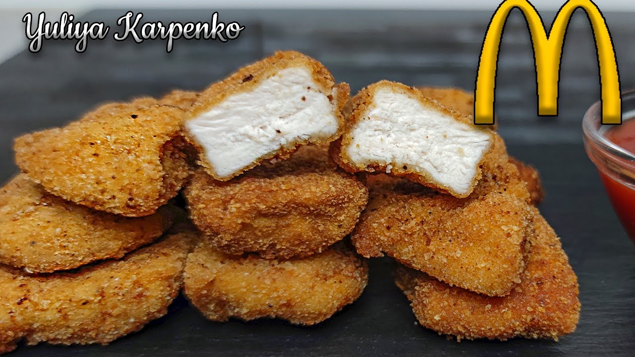 Сочные Куриные наггетсы как в McDonald’s ► Как приготовить Дома