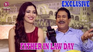 Bahu Hamari Rajnikant Stars Ridhima Pandit & Rajendra Chawla Celebrate Father In Law Day