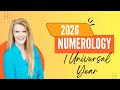 2026 Numerologie 1 Universelles Jahr