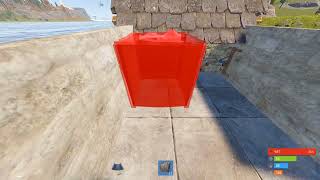 RUST invisible gantrap did you know about this bug/glitch