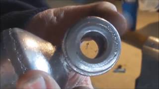 Removing and Reinstalling Shock Bushings With A Vice