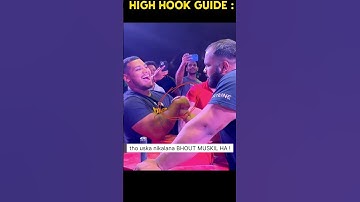 Most Dominant Technique : "HIGH HOOK" 🔥💪| How to do High Hook properly in Arm Wrestling 🤓 |
