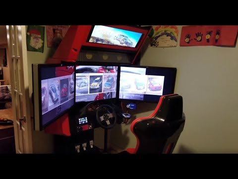 My Ultimate DIY Racing SIM racing arcade.