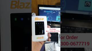 Ufone 4G Blaze | All Network Supported #Unlock