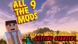 Minecraft All The Mods 9 - #1 Getting Started!