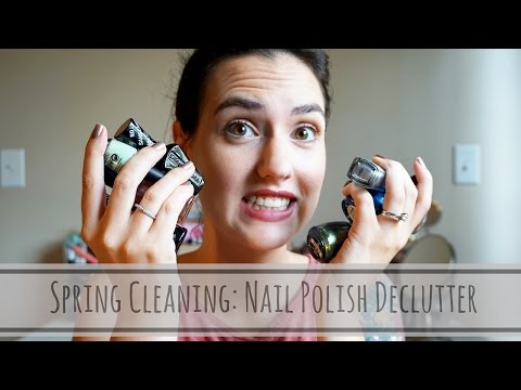 Nail Polish Declutter