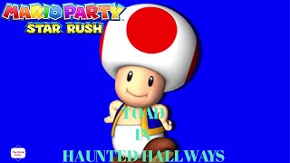 Mario Party Star Rush - Toad in Haunted Hallways