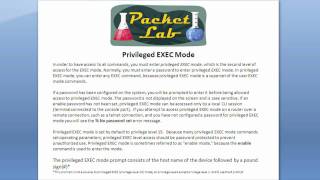 Famous Cisco IOS CLI Modes - Part 1 Profile