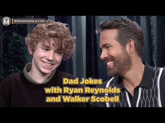 DAD JOKES with RYAN REYNOLDS and WALKER SCOBELL class=