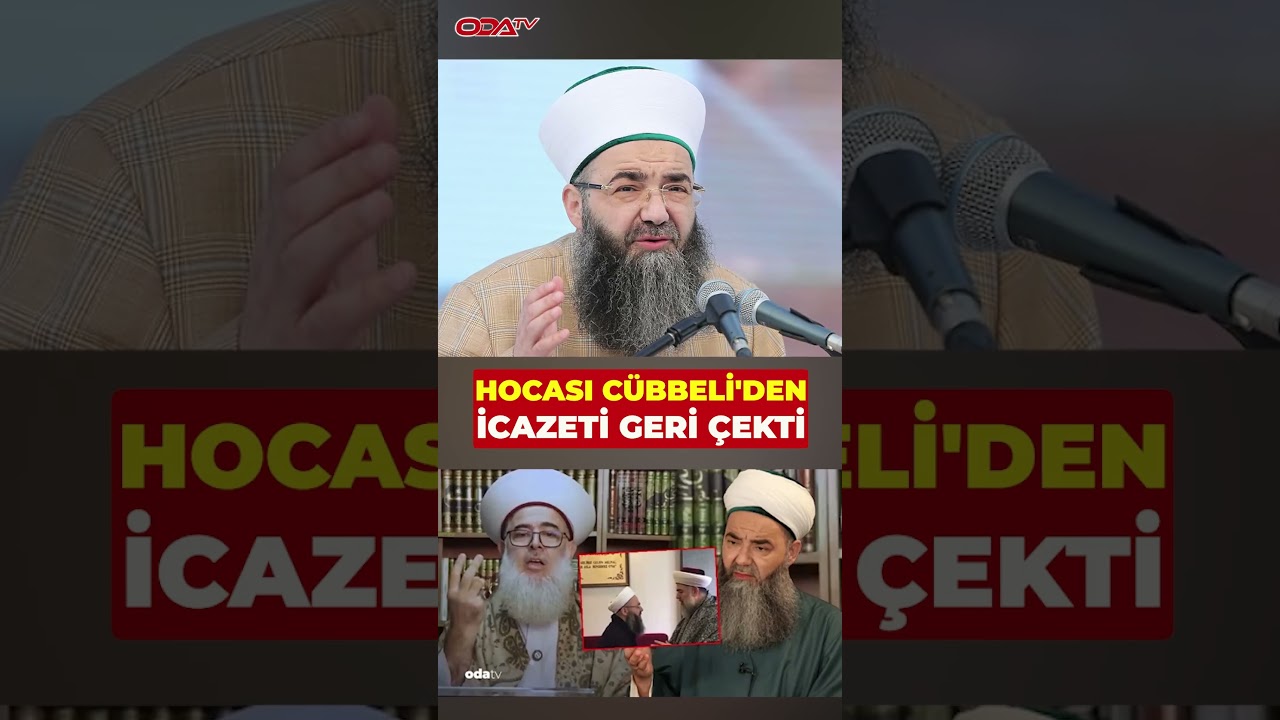 Cemil Halim, Cübbeli Ahmet'e verdiği icazeti geri çektiğini  duyurdu