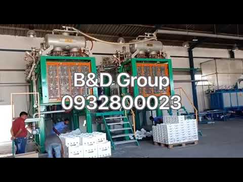 خط إنتاج صناديق الخضار فوم البوليسترين