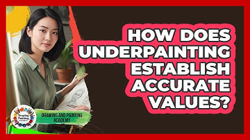 How Does Underpainting Establish Accurate Values? - Drawing and Painting Academy