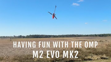 My first flight and crash on the OMP M2 Evo MK2