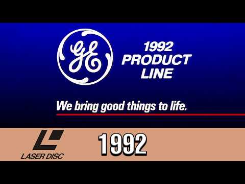 1992 General Electric Product Line & Research (High Quality GE Thomson Promotional LaserDisc Video)