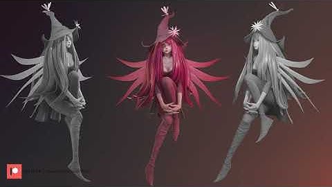 Spring 3D - Blender - Eevee - Time-lapse