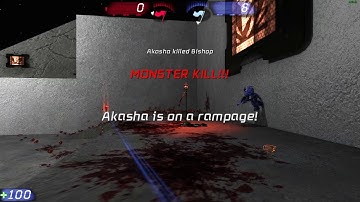 Unreal Tournament 3 Godlike bots, test map