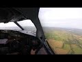 Approach &amp; Landing Bristol Airport, England, RWY27, Boeing 737-800