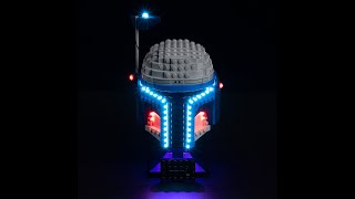 Lego Jango Fett Helmet 75408 Light Kit