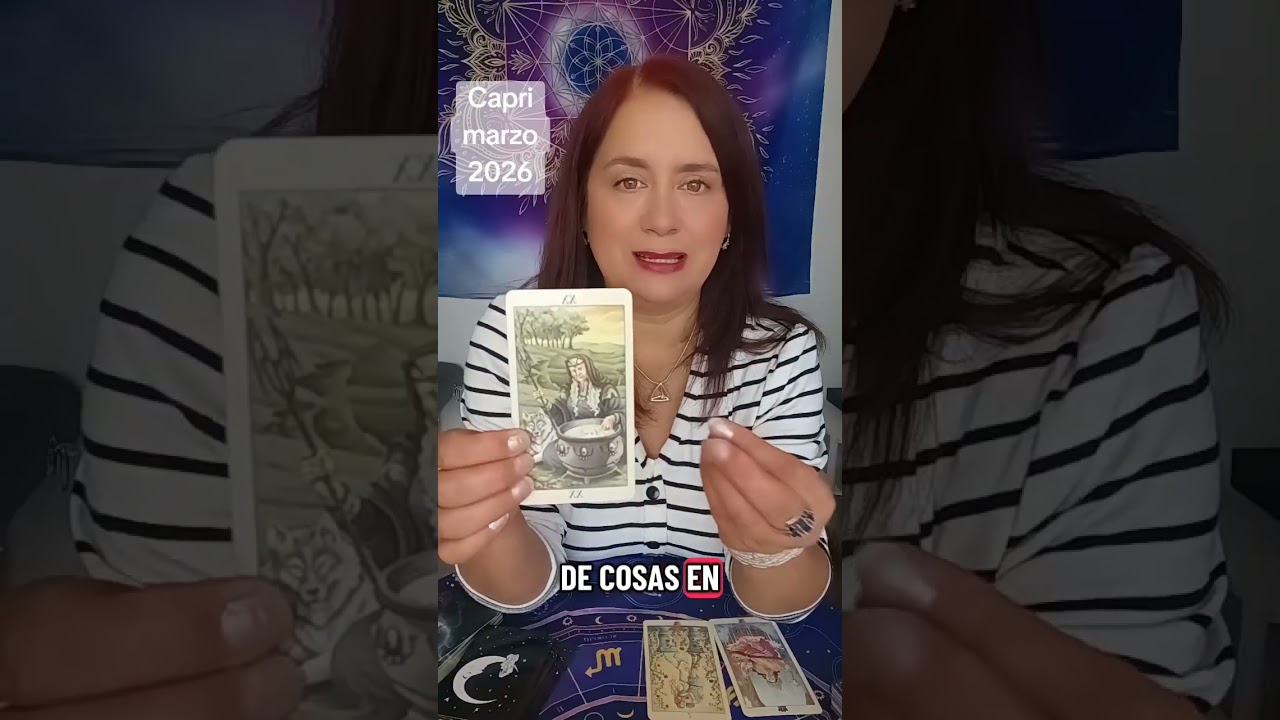 CAPRICORNIO ♑. HORÓSCOPO TAROT PARA MARZO 