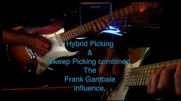 Hybrid Picking for fusion guitar - the Frank Gambale influence by Brett Garsed