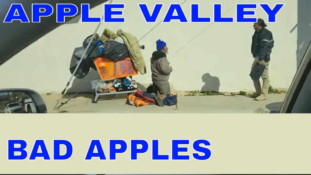 Apple Valley, Калифорния - Зловещее подполье - грязь - бездомность - рай - НЕТ!