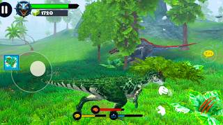 Allosaurus vs T-Rex? Jurassic Clash Primal Dino Sim Gameplay screenshot 3