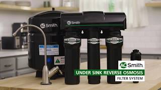 Under Sink Reverse Osmosis Filter System - YouTube