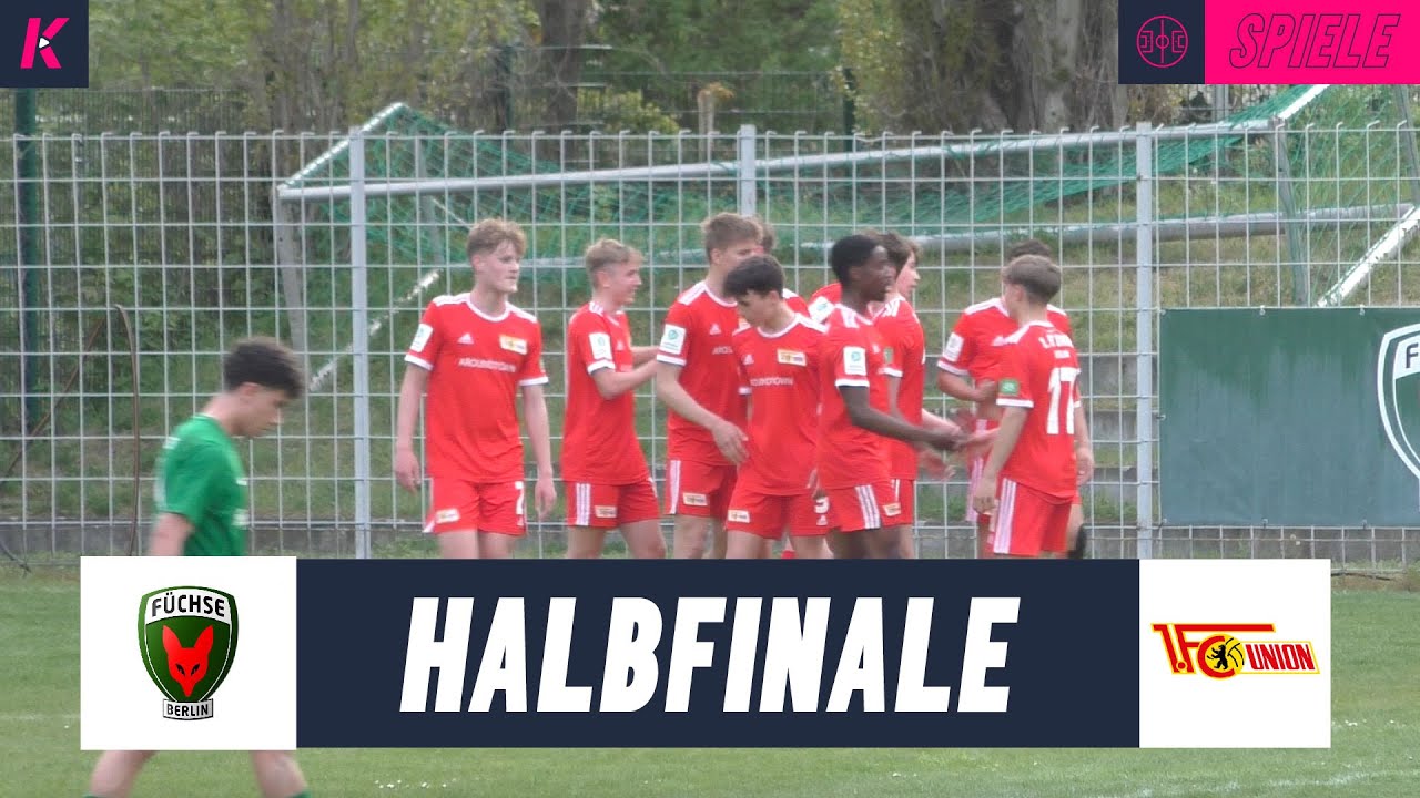 Mit Ex-Bundesligaprofi an der Seitenlinie ins Finale | Füchse Berlin U17 -  Union Berlin U17 (Pokal)