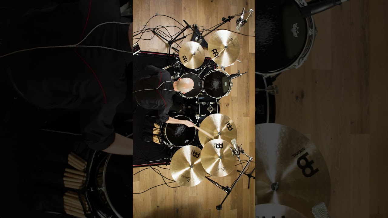 Byzance Traditional Drums-Only Mix Part 2 - Jerry Roe #shorts #meinlcymbals #drums #drummer #meinl