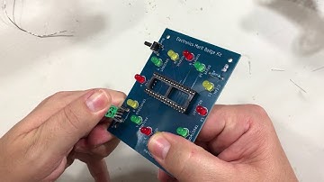 Button and Knob Install - Electronic Merit Badge Kit - Spinner