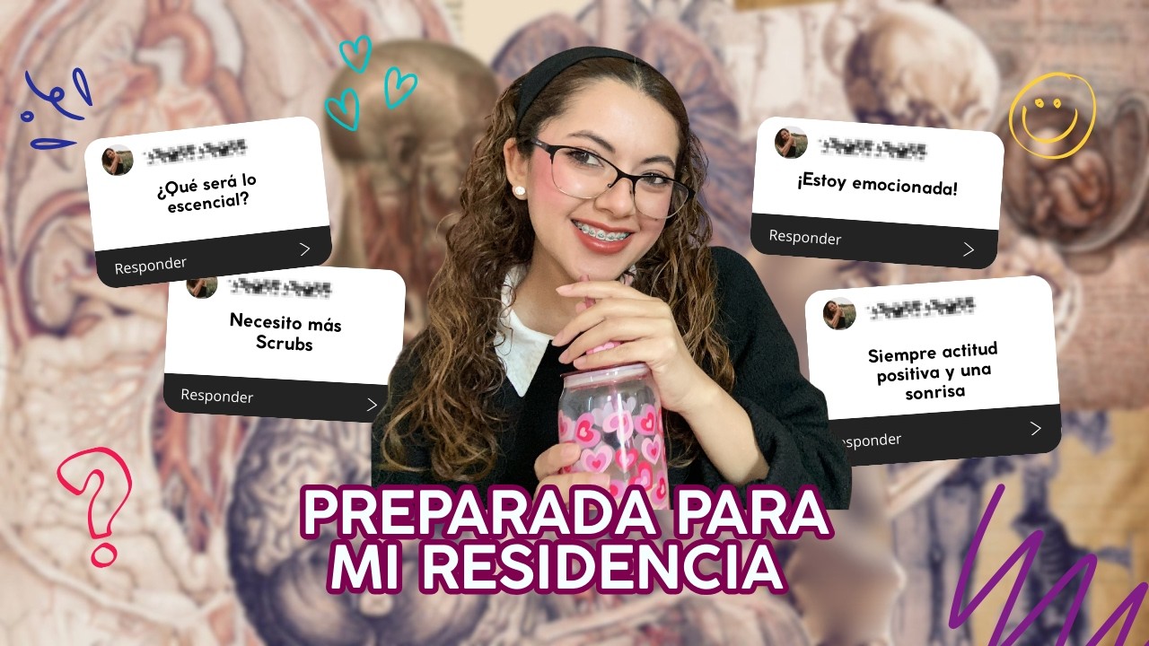Preparada para iniciar mi Residencia Médica en... 💖⚕️🩺✨