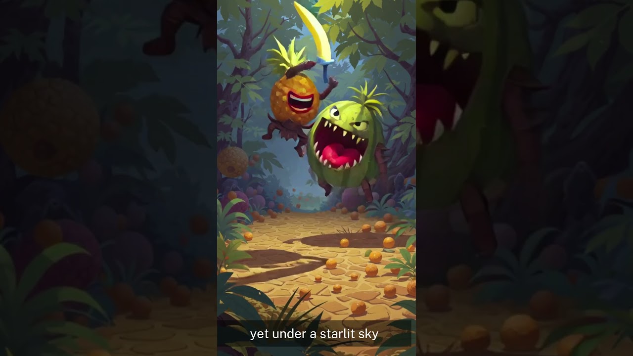 Fruit Warriors: The Heart of the Sweetest War 🍓⚔️ | When Love Becomes a Battlefield 