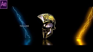 Cinematic Advanced Lightning Logo Reveal Animation in After Effects Tutorial