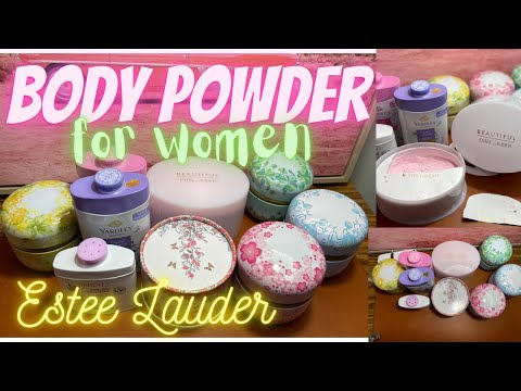 Dusting powder Estée Lauder Fragrance Perfume Body Powder women & Powder Kits | Robin Cookie