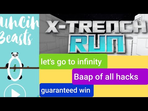 X-Trench run and bouncing beast ka hack | new hack trick of mx player games. - YouTube